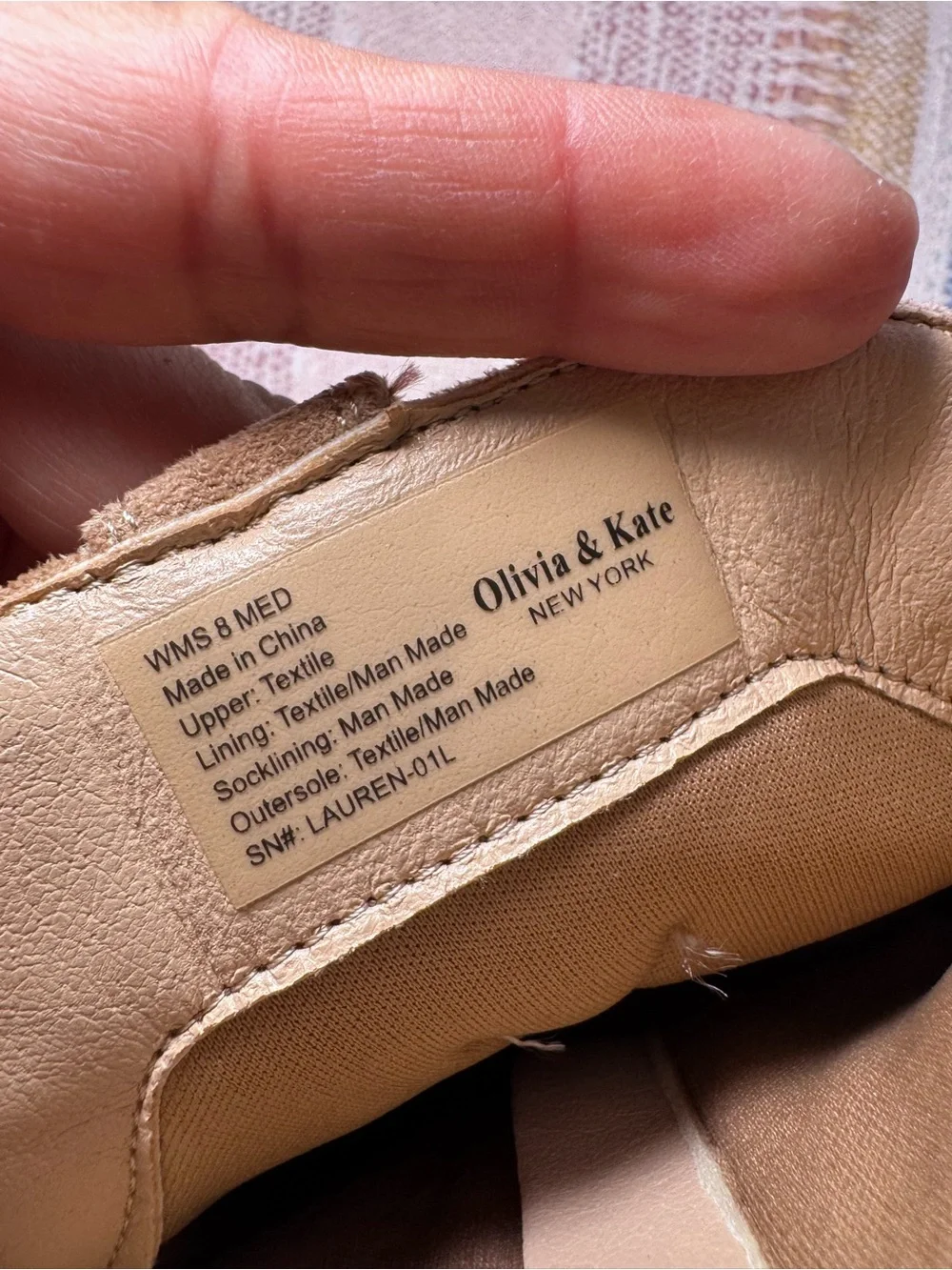 Women's Suede Tan Western Ankle Booties with Low Block Heel